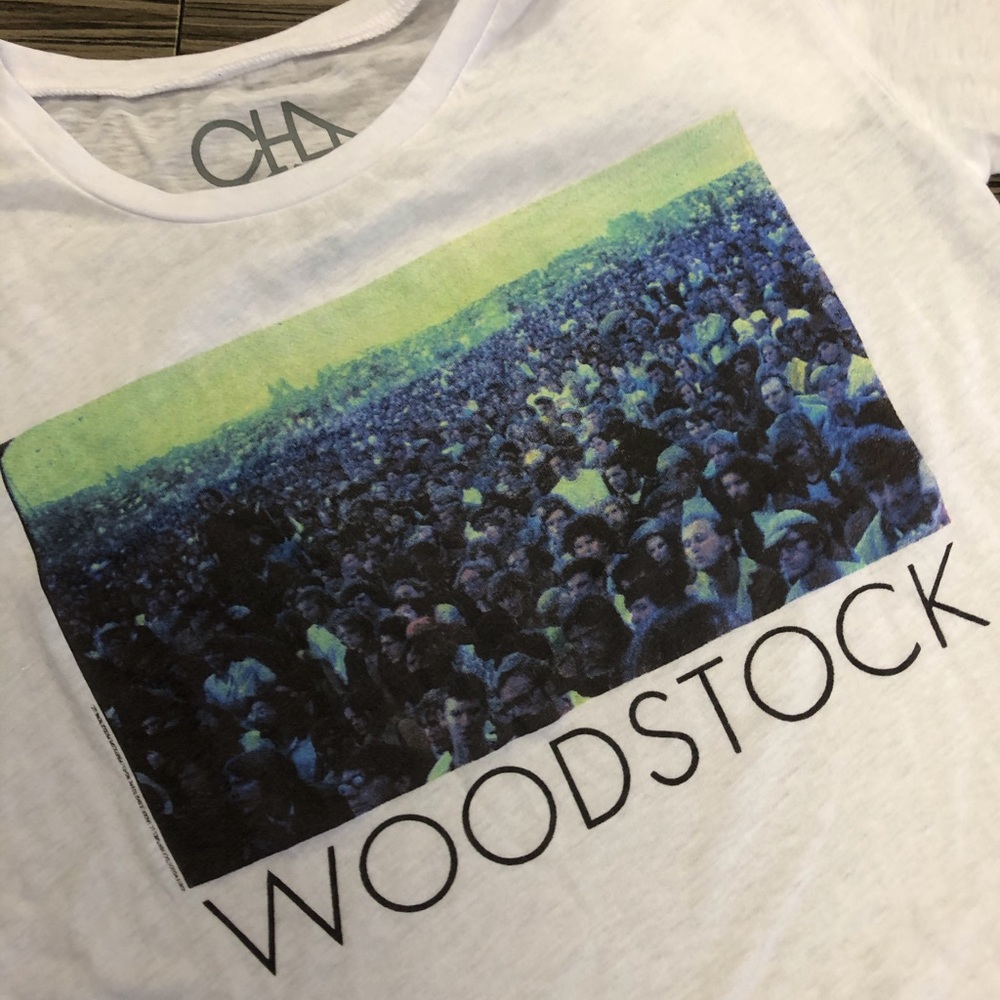 Woodstock tee Available in XS or S